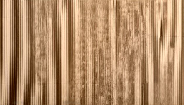 Corrugated Cardboard Texture Background In Warm Beige Tone