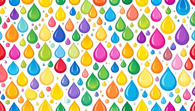 Colorful abstract background with multicolored polka dots.