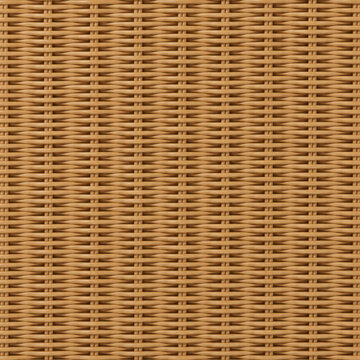 Wicker weave texture seamless natural woven rattan background