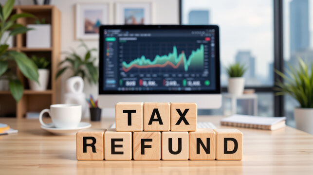 Tax refund season bringing money back to taxpayers, the welcome payout that arrives after annual filing when overpaid taxes return to household budgets as extra cash for savings or spending
