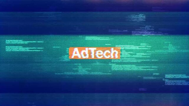 AdTech Tech Words Hi Tech Backgrounds 05