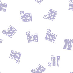 Obraz premium shower tray repairs vector glyph seamless pattern shower tray repairs sign illustration