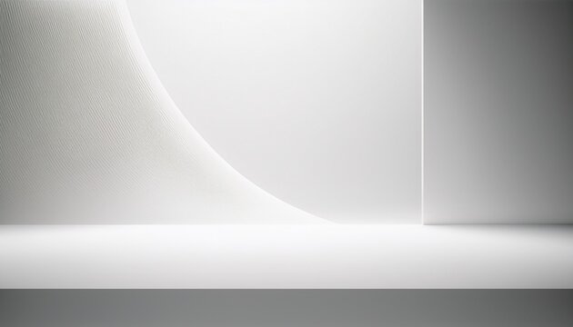 white limbo background with soft gradient minimalist backdrop in neutral tones empty space for showcasing product stock vector