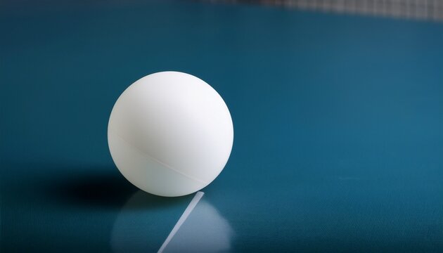 white tennis table ping pong ball