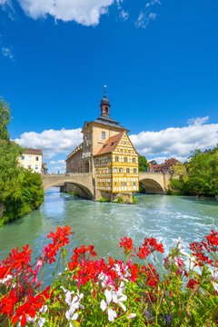 Bamberg is a town in northern Bavaria, Germany, laid out over 7 hills where the Regnitz and Main rivers meet. Its old town preserves structures from the 11th to 19th centuries.