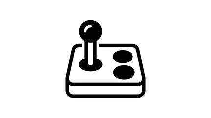 Retro game controller joystick console. © Afif
