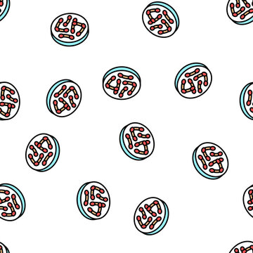 bacteria corynebacterium diphtheriae vector seamless pattern bacteria corynebacterium diphtheriae sign illustration
