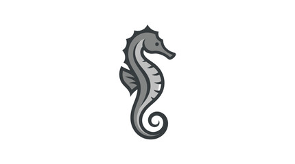 Detailed drawing of a seahorse profile. © Nur