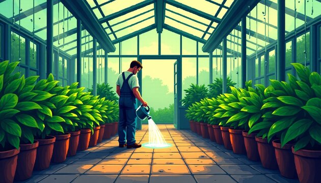 Greenhouse Farmer