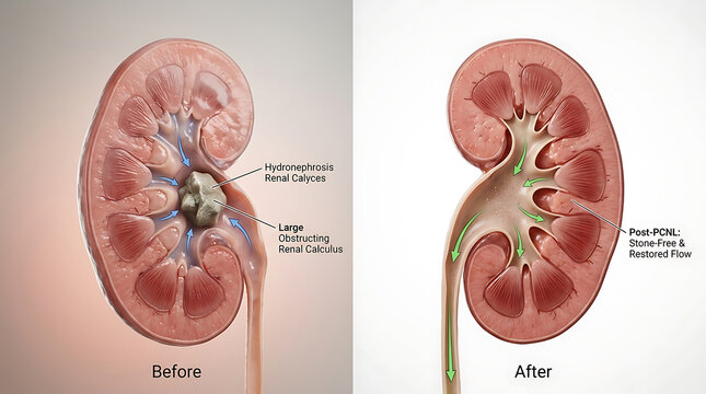 Kidney Before vs After Hypertension Control: Hypertensive Kidney vs Controlled Kidney