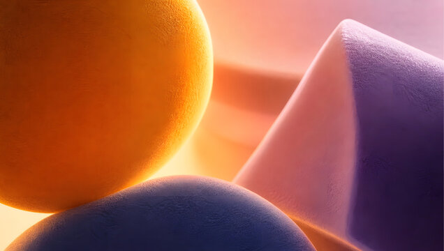 abstract colorful shapes