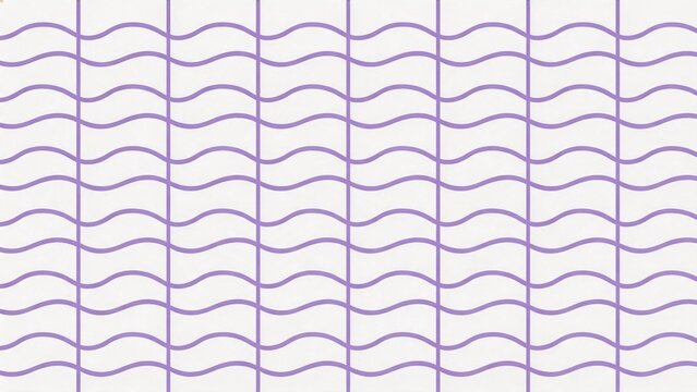 Purple wave grid pattern