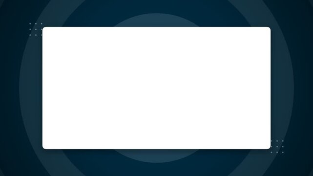 Blank white rectangle for presentation template