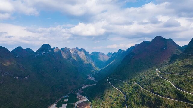 Buliuhe Grand Canyon, Moli Village, Xinhua Town, Leye County, Baise City, Guangxi