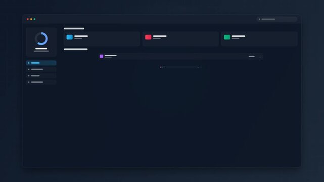 Animated of Cloud Storage and File Manager UI