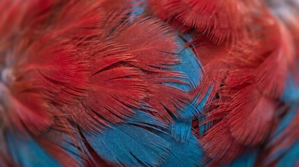 Obraz premium Macaw feathers