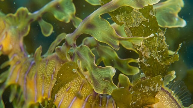 Leafy seadragon body