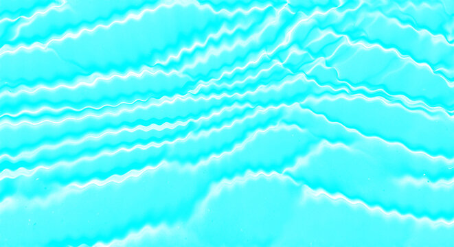Abstract light blue wavy lines background isolated on transparent background