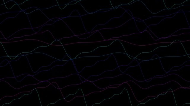 Procedural motion of Quantum String Vibration