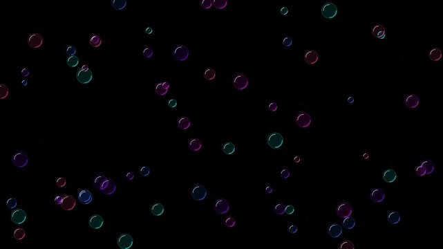 Procedural Motion of Reflective Glass Spheres