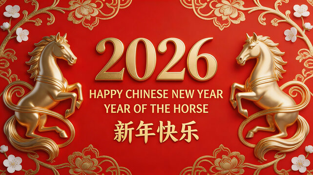 Chinese New Year 2026 Horse