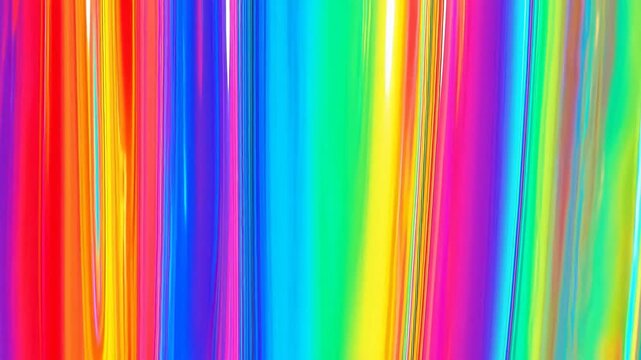Colorful abstract speed motion lines background, bright vertical rainbow streaks, futuristic vibrant gradient banner, glossy dynamic energy template