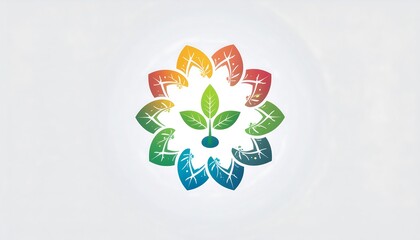 Obraz premium Innovative biomass energy concept symbol for sustainable environment