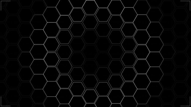 Blockchain Block Structure Animation Connected Chain Network