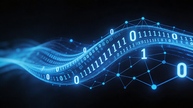 Digital binary wave network