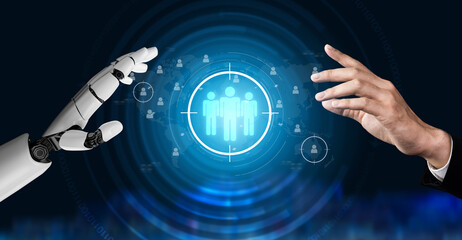 AI identifies target audiences with smart segmentation and virtual assistants, enabling precise,...
