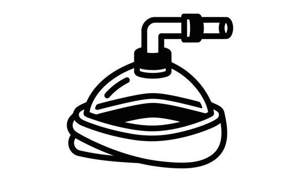 Anesthesia Mask Vector Icon