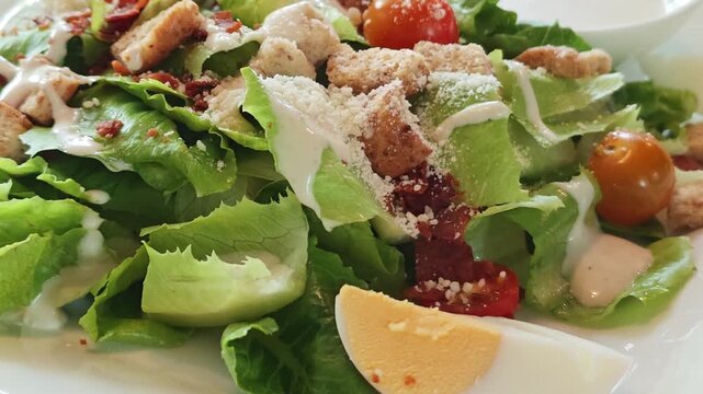 The caesar salad is classic