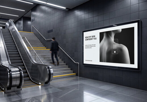 Skin Billboard Mockup