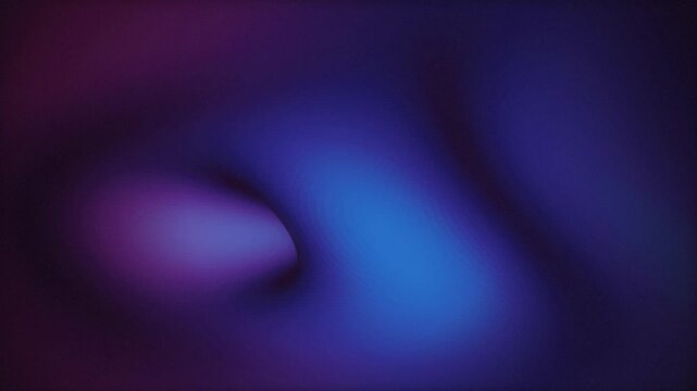 A glowing blue aperture morphs in a seamless loop