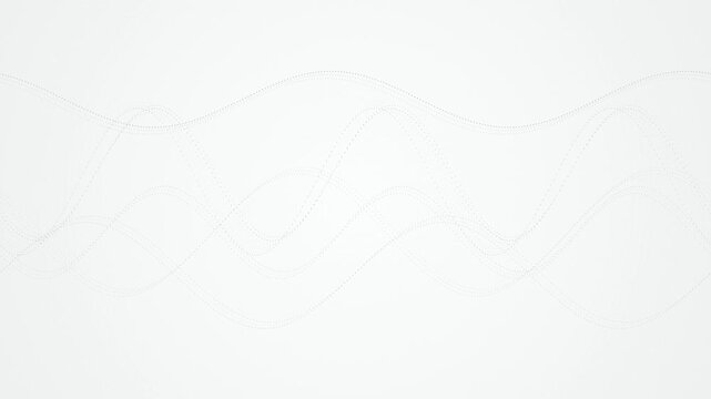 Overlapping dotted sound waves ripple in a seamless loop