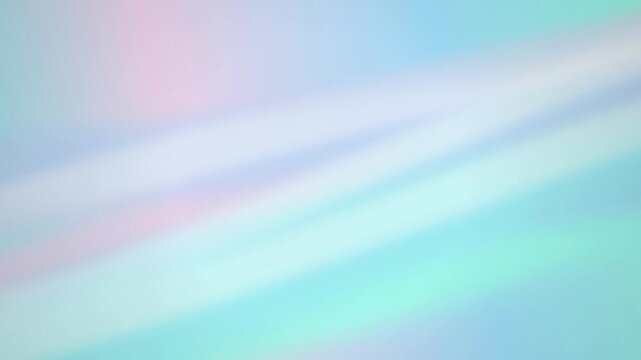 Soft pastel light leaks drift diagonally in a seamless loop