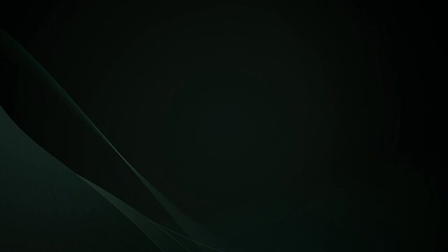 Translucent wave like ribbons flow gently in a seamless loop