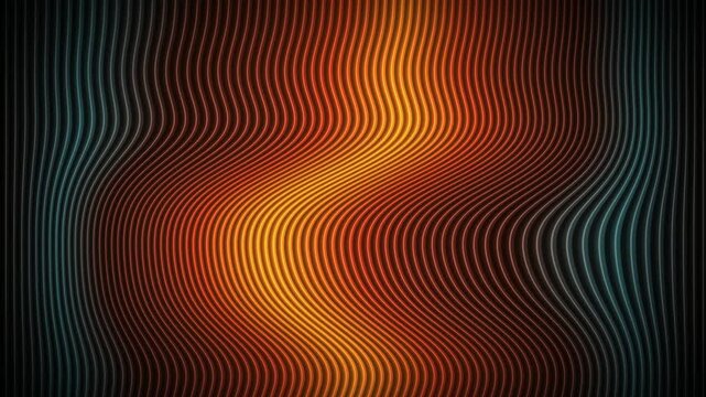 Wavy vertical lines ripple and drift in a seamless loop