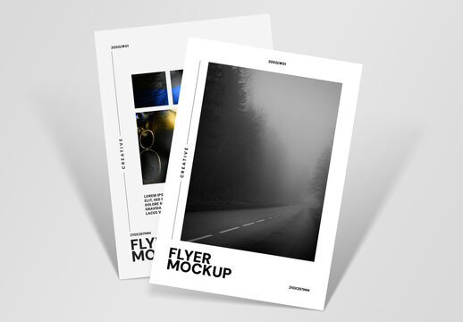 A4 Flyer Mockup