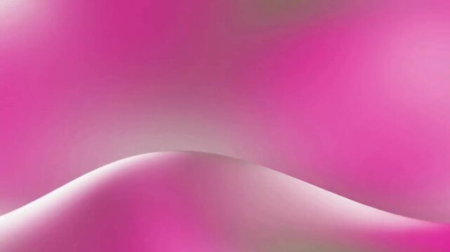 Abstract mesh gradient background with slow camera pan left on fluid pink fuchsia and neon green curves
