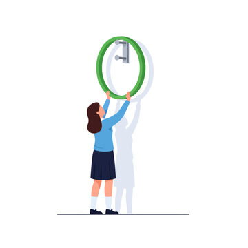 Vector illustration of a wall-mounted hoop attachment hardware assembly. Features steel mounting plate, bolts, and support brackets for basketball backboard installation on flat surfaces.