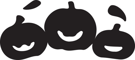 Fototapeta premium Premium Halloween Vector Icons and Colorful Clipart Collection, Cute Pumpkin Ghost Bat Witch Halloween Elements Bundle, Isolated on White Background