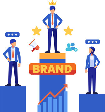 Personal Branding Competition with Leader on The Highest Podium