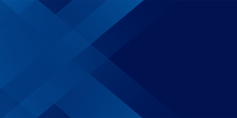 Obraz premium Blue abstract geometric background. Suit for business institution conference party Vector illustration