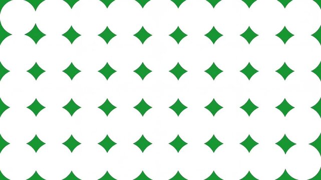 Modern Graphic Video Transition Pack on Chroma Key Green Screen with Circles and Rings