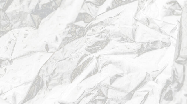 Crumpled Black Plastic Trash Bags Close-Up Texture