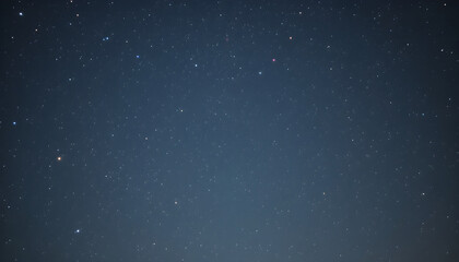 Fototapeta premium Bright stars in the dark night sky with many glowing lights in the deep universe