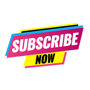 Subscribe Now Badge PNG, Join Our Community, Stay Updated Label, Instant Subscription Tag, Follow Today Graphic
