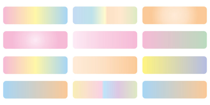 Pastel gradient background. Soft pastels color, abstract gradients design. Blue purple modern wallpaper, ui phone app recent elements