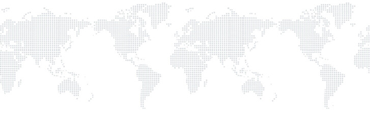 Fototapeta premium Abstract World Map Dots